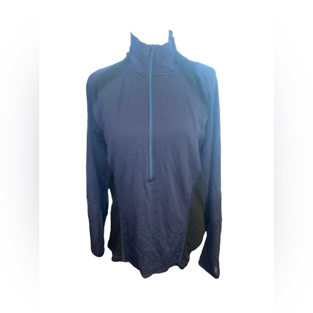 Feels Good Navy Half Zip Sweatshirt *make offers*